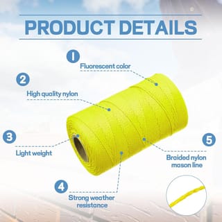 Braided Mason Twine - 500 ft image 1