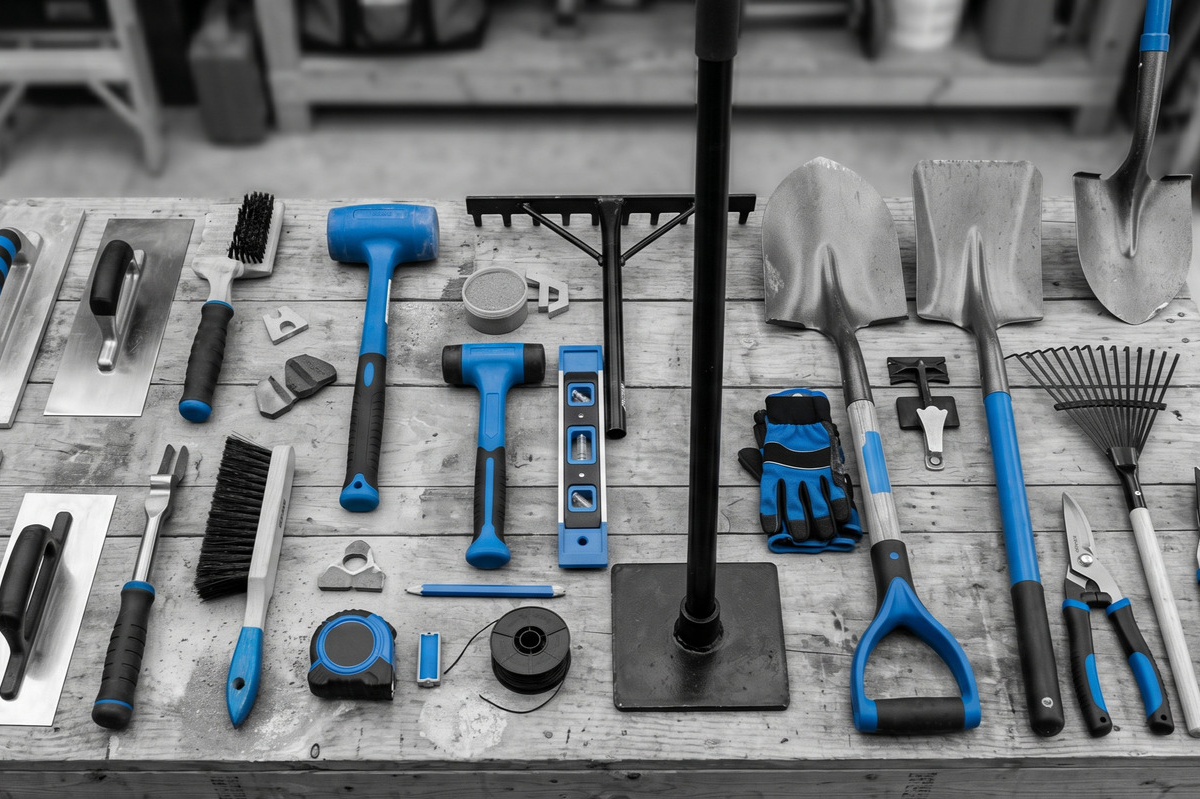 Tools and supplies from the Aurora Asphalt & Concrete online store